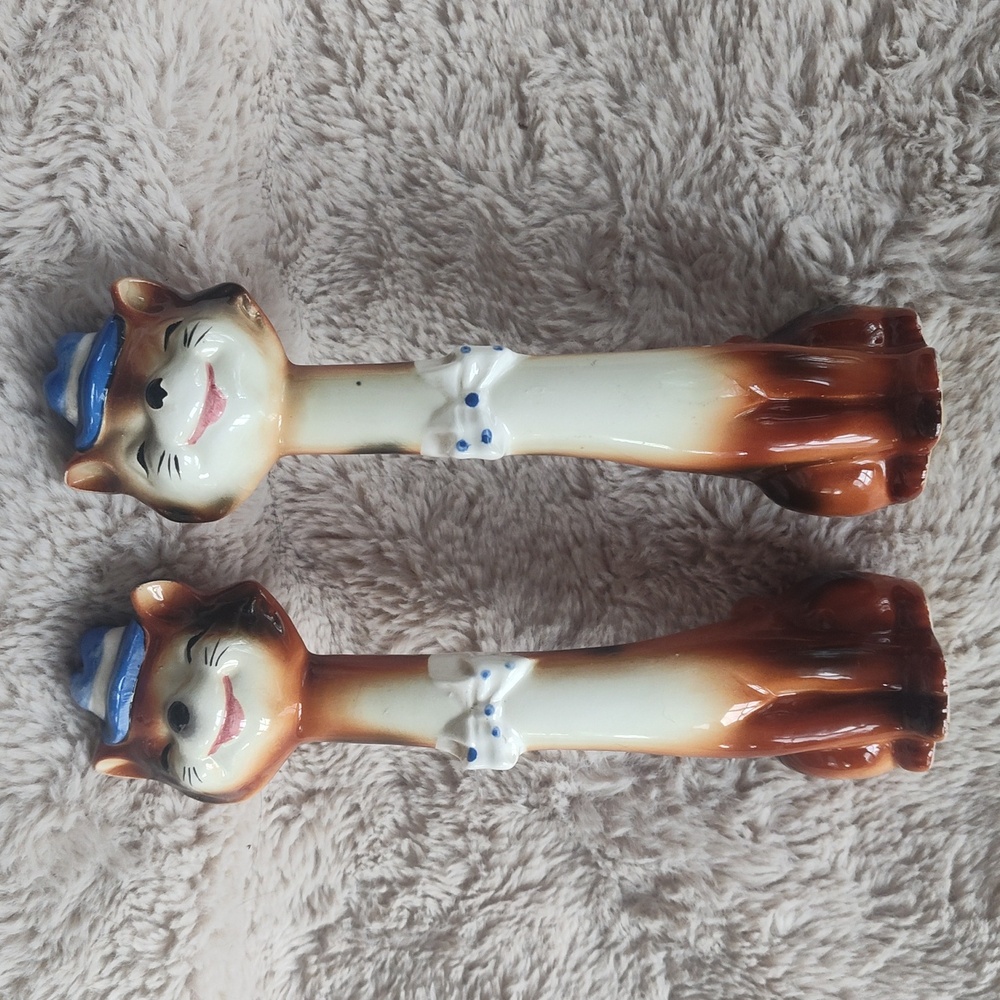 Napco 1956 Kitten Shaker Pair